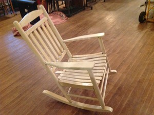 lot 50 image: Patio Rocking Chair