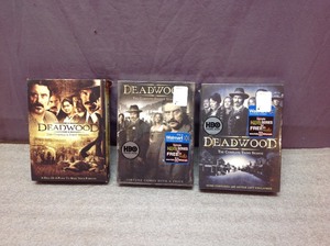 lot 61 image: Deadwood Seasons 1-3 DVD