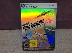 lot 69 image: Microsoft Flight Simulator Deluxe Edition X