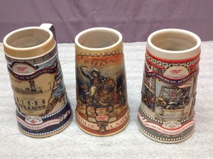 lot 84 image: Miller High Life Steins