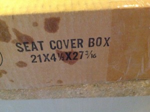 lot 92 image: NOS 1964 Thunderbird Seat Cover