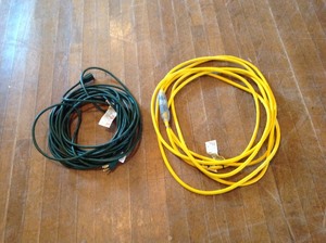 lot 109 image: Extension Cords