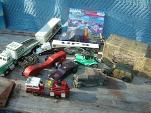 lot 117 image: Misc Vintage Cars, Toys