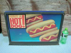 lot 7 image: Vintage Countertop Retail Display
