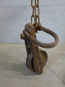 Vintage Barn Pulley