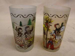 Vintage Glass Set