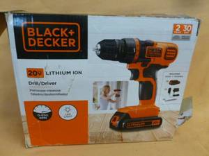 Black & Decker Cordless Drill