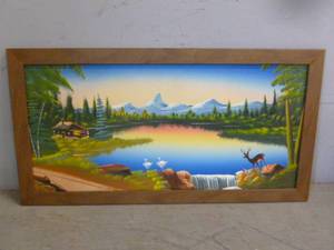 Original Oil On Board