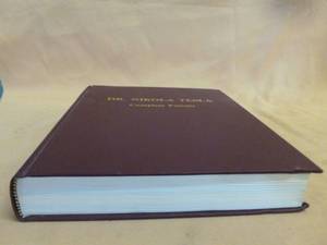 Collectible Dr. Nikola Tesla Book