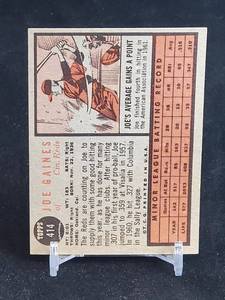 lot 20 image: 1962 Topps Baseball Cards (10) Lot