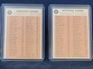 lot 26 image: 1962 Topps Baseball Cards (2) Lot