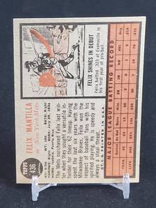 lot 31 image: 1962 Topps Baseball Cards (10) Lot