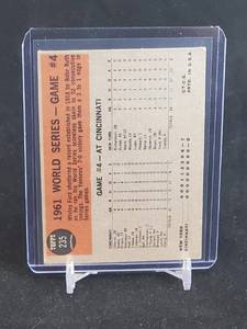 lot 35 image: 1962 Topps Baseball Whitey Ford Card #235