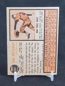 lot 56 image: 1962 Topps Baseball Card (10) Lot