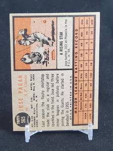 lot 64 image: 1962 Topps Baseball Card (10) Lot