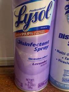 lot 21 image: Lysol Disinfectant Spray