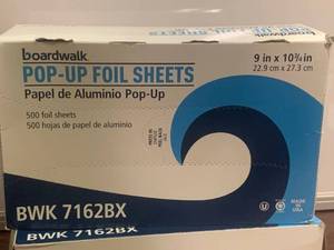 lot 16 image: Aluminum Foil Sheets