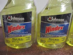 lot 123 image: Windex Disinfectant