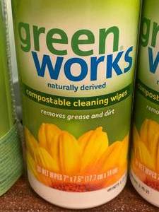 lot 83 image: Green Works Cleaning Wipes