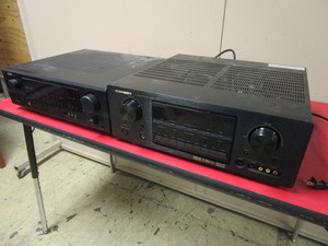 lot 718 image: MARANTZ, DENON STEREO RECEIVERS