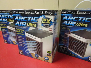 lot 736 image: ARCTIC AIR ULTRA EVAPORATIVE AIR COOLERS - NEW, AS SEEN ON TV