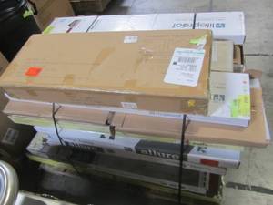 lot 210 image: WHOLESALE MIXED PALLET OF MISCELLANEOUS FLOORING