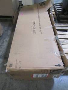 lot 228 image: Hampton Bay (2-Pack) Sling Outdoor Patio Chaise Lounge in Putty Taupe FLS60438