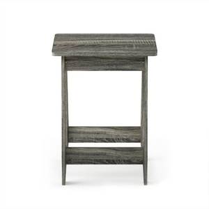 lot 231 image: Furinno Beginning French Oak Grey End Table 18039GYW