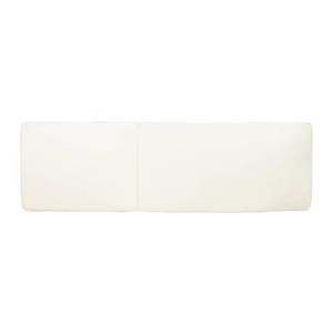 lot 237 image: Noble House Nadine 23.75 in. x 1.5 in. 2-Piece Fabric Outdoor Chaise Lounge Cushions in Cream 68714