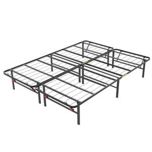 lot 314 image: Hercules Queen-Size 14 in. H Heavy Duty Metal Platform Bed Frame 125001-5050