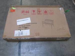 lot 315 image: Noble House Hamilton 40 in. Copper Aluminum Outdoor Bench 2638
