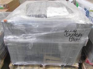 lot 321 image: Entire Pallet - Nantucket Pavers Patio-on-a-Pallet 120 in. x 120 in. Gray Dutch York-Stone Concrete Paver (Pallet of 44-Pieces) 31021