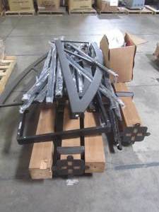 lot 114 image: Hampton Bay 10 ft. x 12 ft Longford Wood Outdoor Patio Pergola A106003600