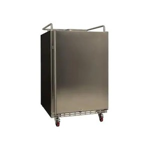 lot 400 image: EdgeStar Half-Barrel Keg Stainless Steel Digital Kegerator BR7001SS - NEW Unclaimed Item.