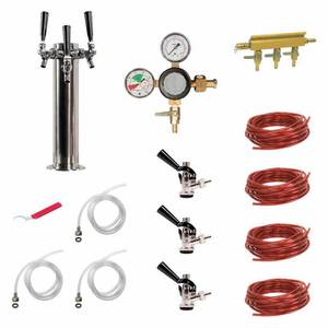 lot 402 image: TapRite 43-0145-00 Premium Triple Faucet Dispense Kit, 43-0145-00 - NEW Unclaimed Item.