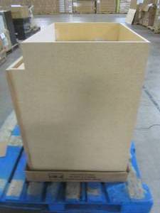 lot 515 image: Hampton Bay Assembled 30x34.5x24 in. Sink Base Cabinet in Unfinished Beech KSB30-UF