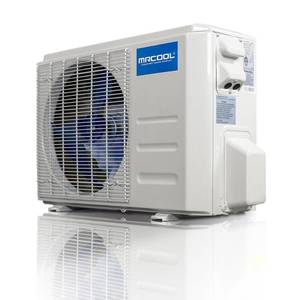 lot 15 image: MRCOOL Advantage 3rd Gen 18,000 BTU 1.5 Ton Ductless Mini Split Air Conditioner and Heat Pump 230V60Hz - A-18-HP-C-230B - Scratches - Missing Coils and Maybe other parts