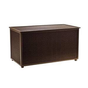 lot 422 image: Hampton Bay 128 Gal. XL Woven Deck Box. FRN-000217 XL