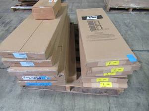 lot 404 image: WHOLESALE MIXED PALLET OF MISCELLANEOUS EXTERIOR SHUTTERS