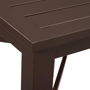 lot 739 image: Hampton Bay Mix and Match Rectangular Metal Outdoor Dining Table FTS70660C
