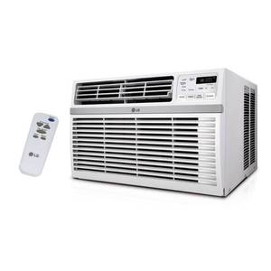 lot 430 image: LG Electronics 15,000 BTU 115-Volt Window Air Conditioner with Remote and ENERGY STAR LW1516ER - Works But Runs a Little Noisy.