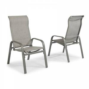 lot 441 image: HomeStyles Daytona Pair of Sling Arm Chairs, 5702-0081