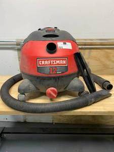 lot 3 image: CRAFTSMAN 12 Gallon, 5.0 H.P.  Shop Vac