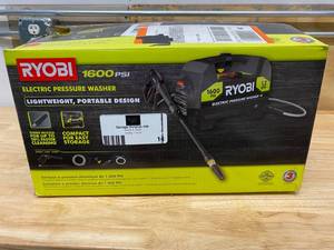 lot 14 image: RYOBI 1,600 PSI 1.2 GPM Electric Pressure Washer