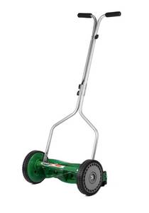 lot 16 image: SCOTTS 14 in. 5-Blade Manual Walk Behind Reel Mower