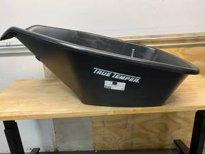 lot 24 image: TRUE TEMPER 6 cu. ft. EZ Pour Poly Wheelbarrow