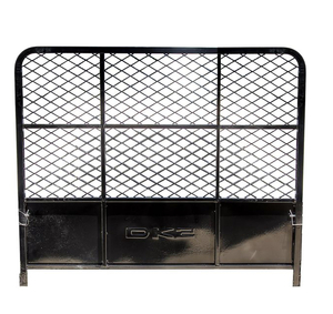 lot 29 image: DK2 Drive Up Gate for MMT5X7 Trailer with Black Powder Coated Finish - 5X7-DUG