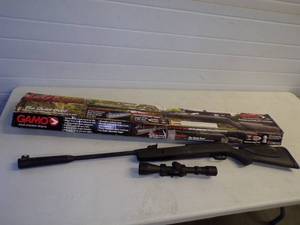 lot 4 image: GAMO Air Gun with Scope