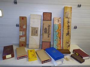 lot 5 image: Rifle and Pistol Boxes