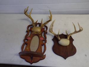 lot 125 image: Pair of Antler Displays